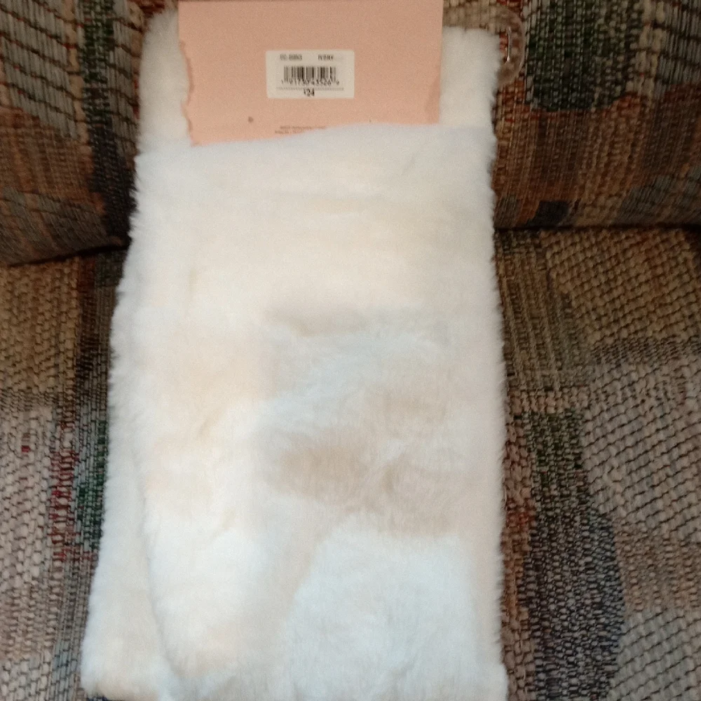 Girls Capelli Ivory Earmuffs, Scarf, and Gloves Set